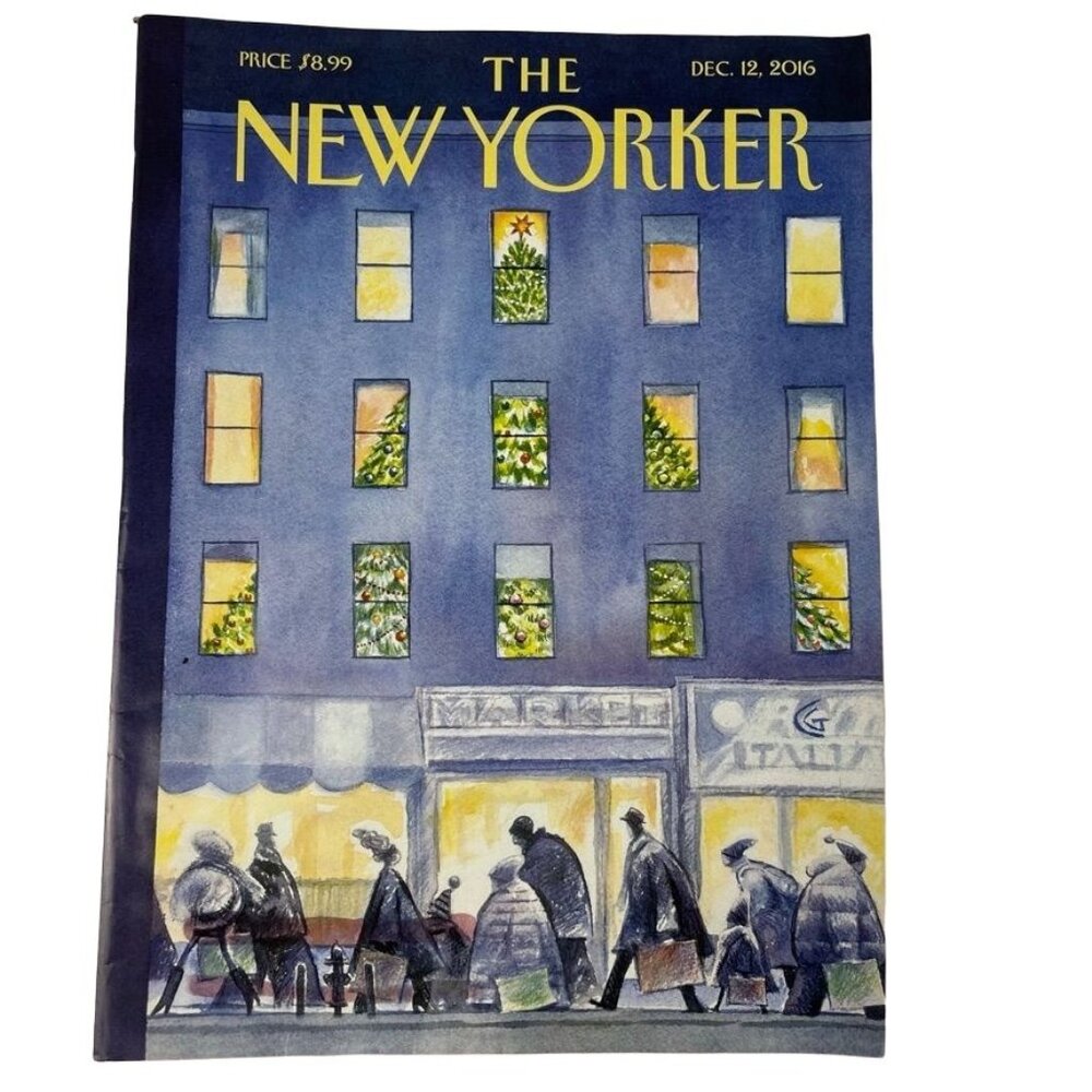 The New Yorker Magazine Dec 12 2016 Forest for the Trees by Carter Goodrich u